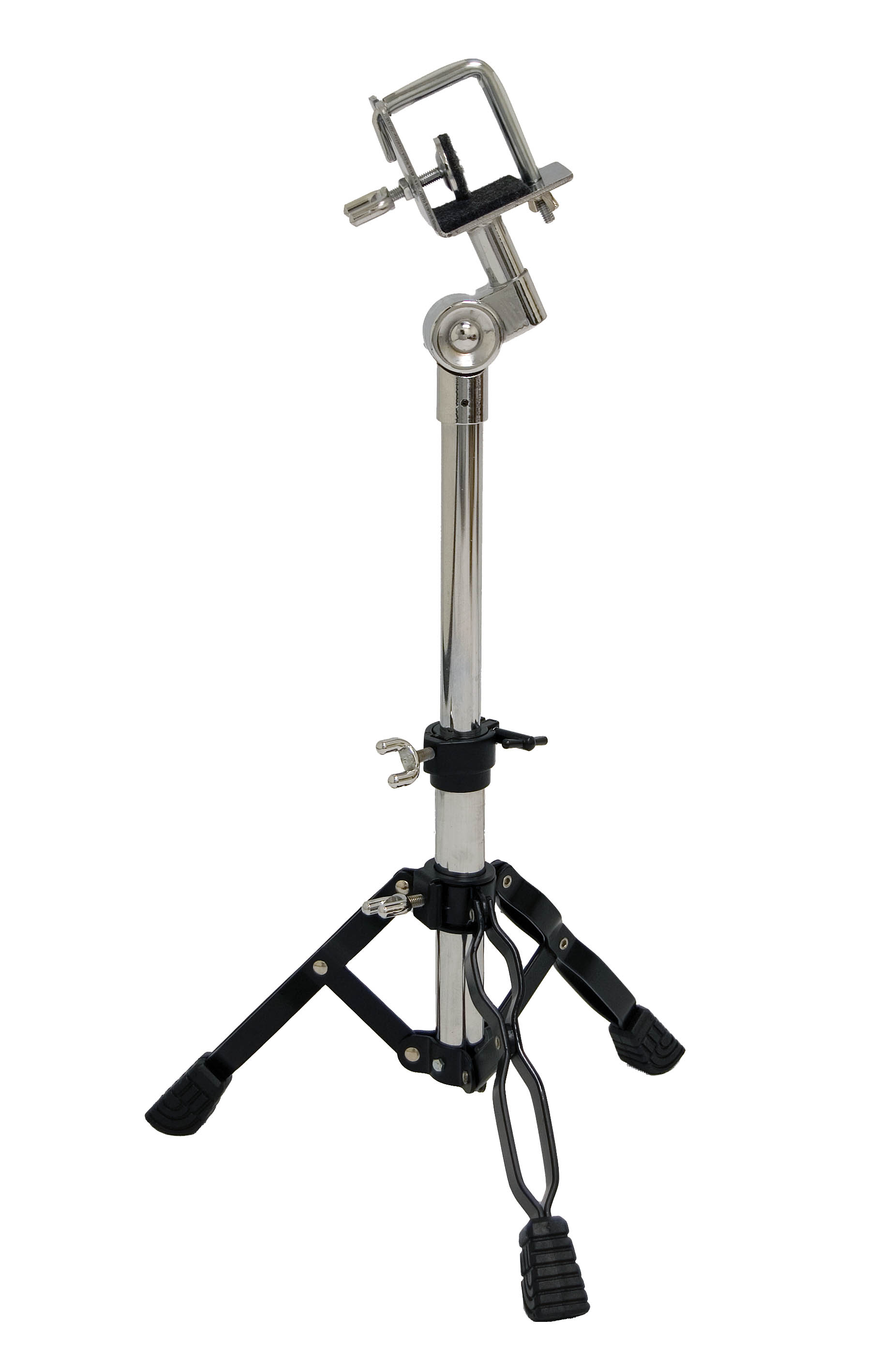 BlackPowder Coated Seated Bongo Stand Willis Music Store