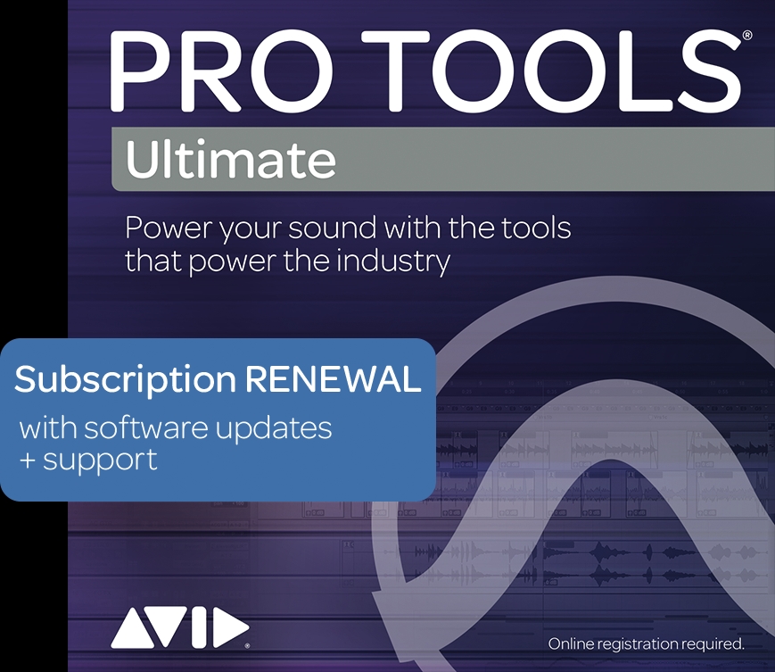 Pro Tools Ultimate Annual Subscription Renewal Boxed Edition
