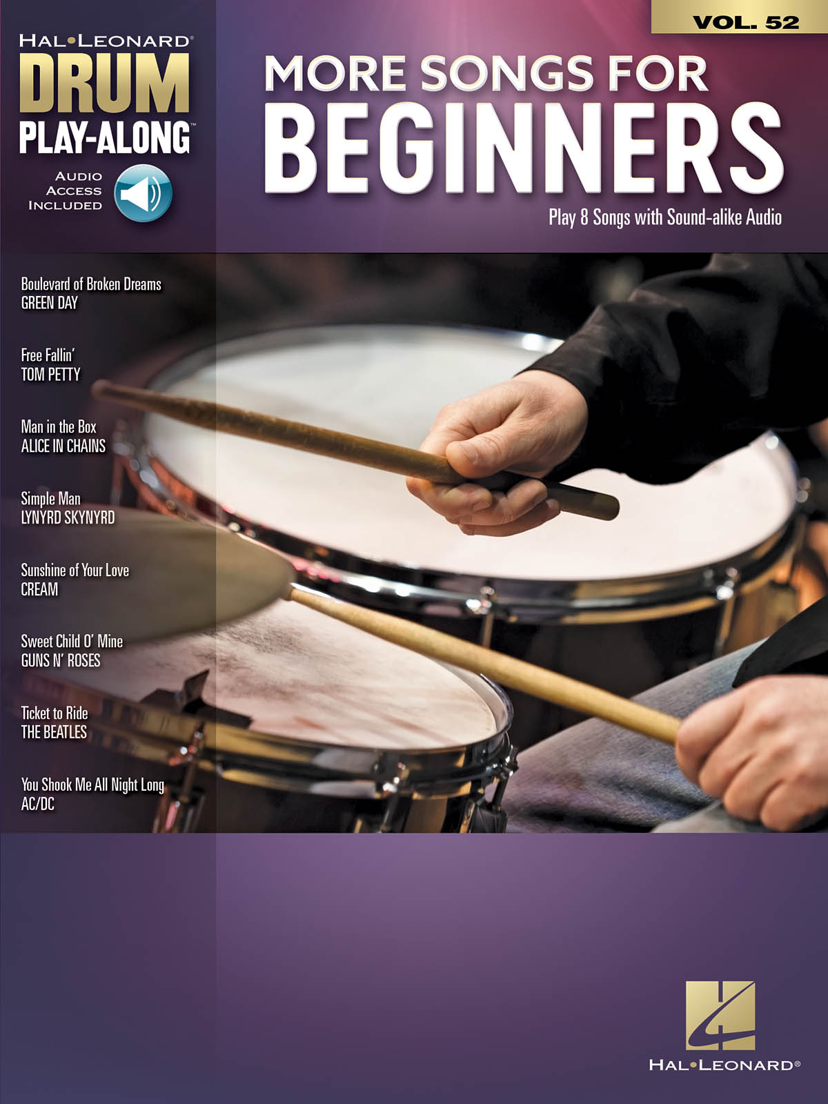 More Songs for Beginners Drum PlayAlong Volume 52 Willis Music Store