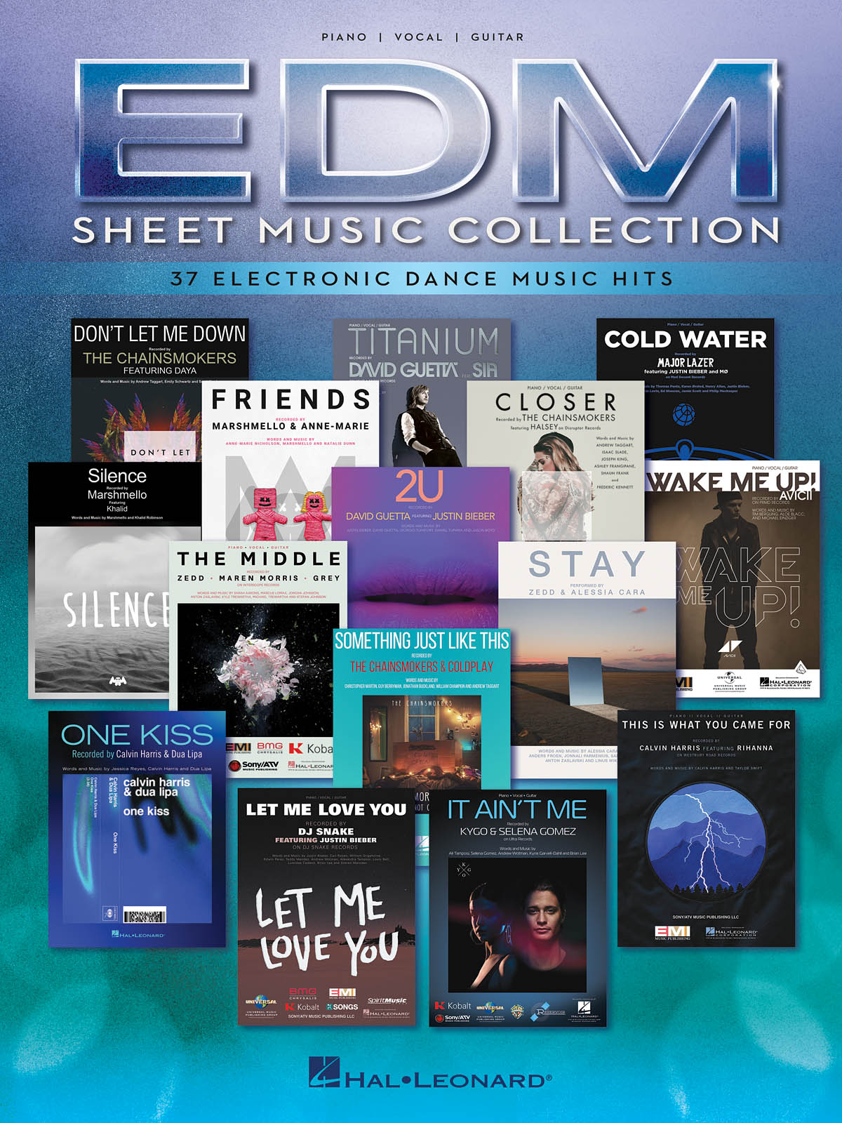 EDM Sheet Music Collection 37 Electronic Dance Music Hits Willis 