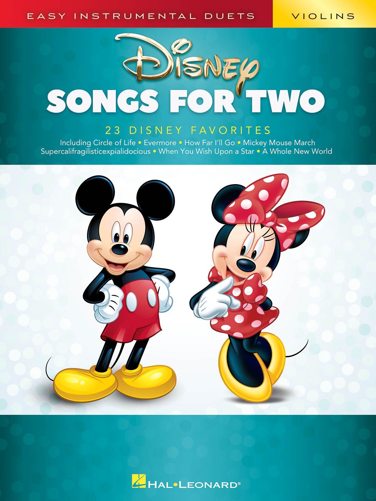 Disney Songs for Two Violins Easy Instrumental Duets Willis Music Store