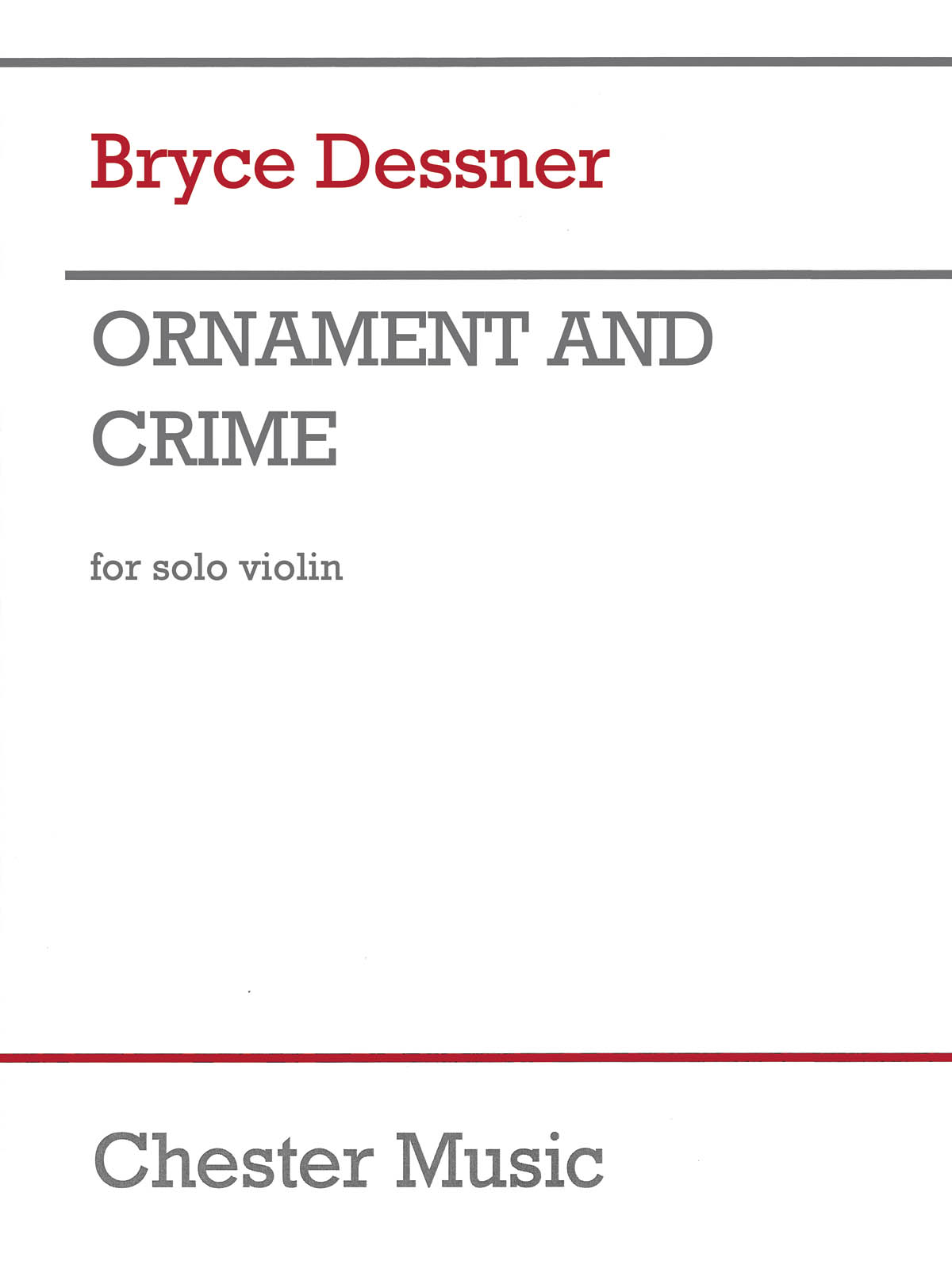 Ornament and Crime Violin Solo Willis Music Store