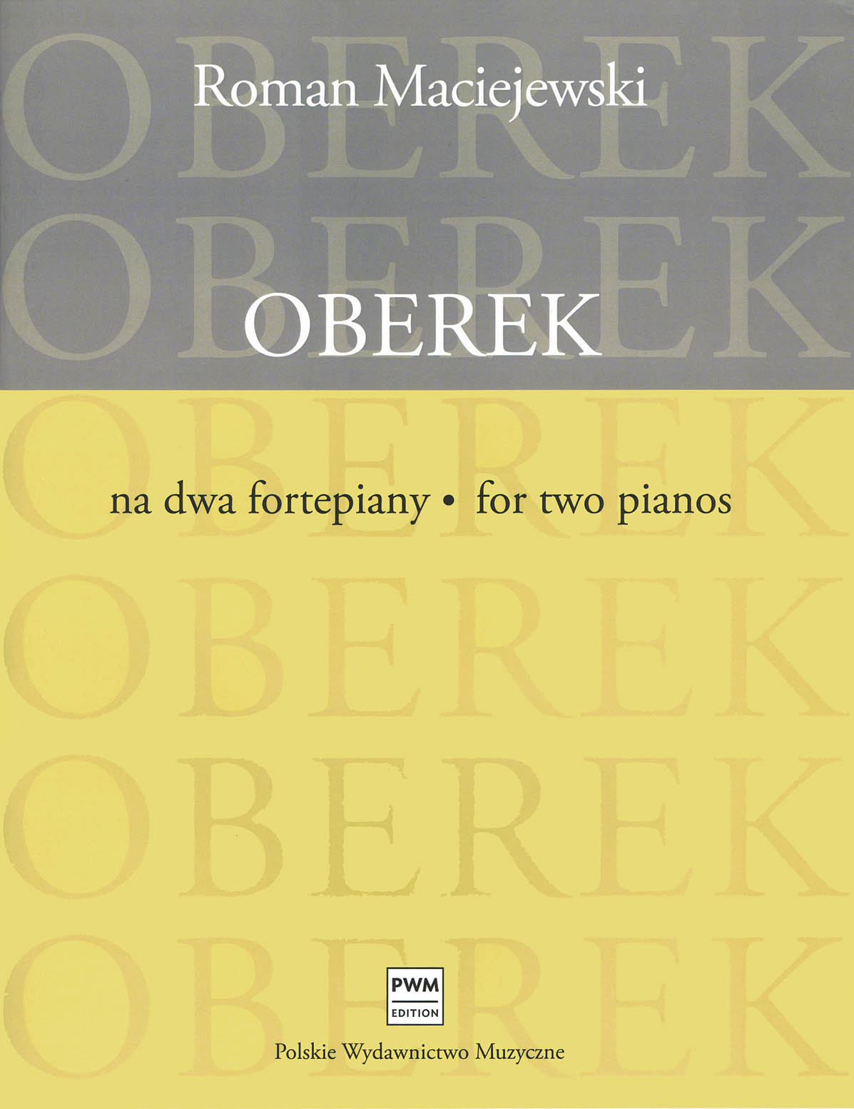 Oberek for Two Pianos Willis Music Store