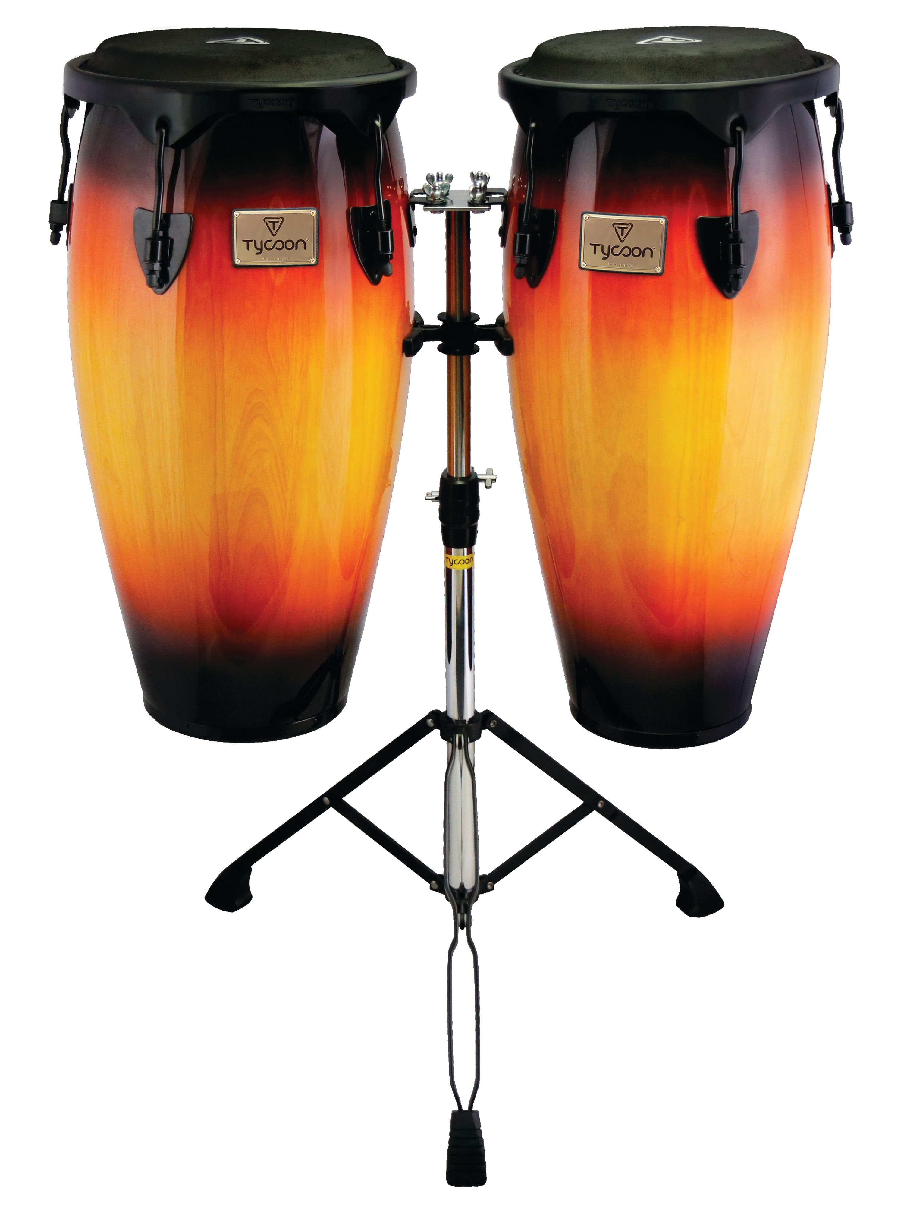 Supremo Sunburst Series Congas 11 inch. & 12 inch. Congas with Double ...