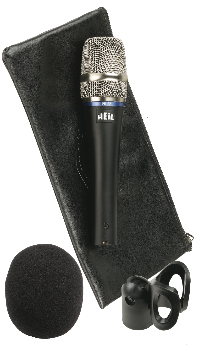 Hal Mic PR22-UT Dynamic Cardioid Utility Handheld Microphone with Clip ...