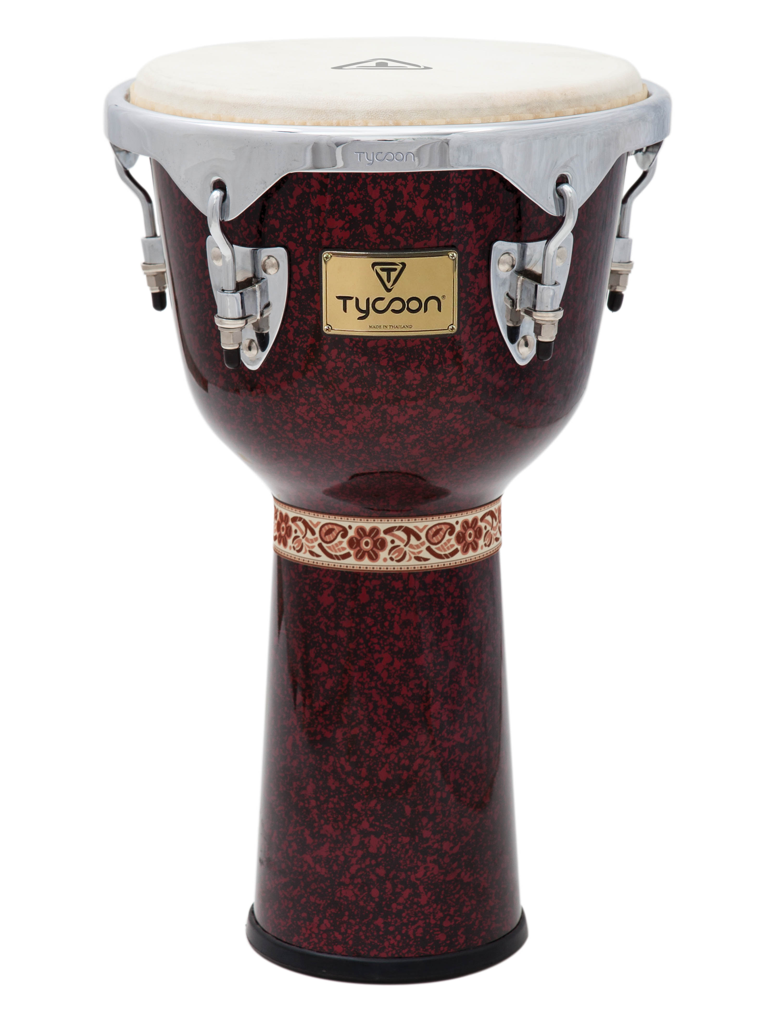 Concerto Series Red Pearl Finish Djembe 12 inch. Willis Music Store