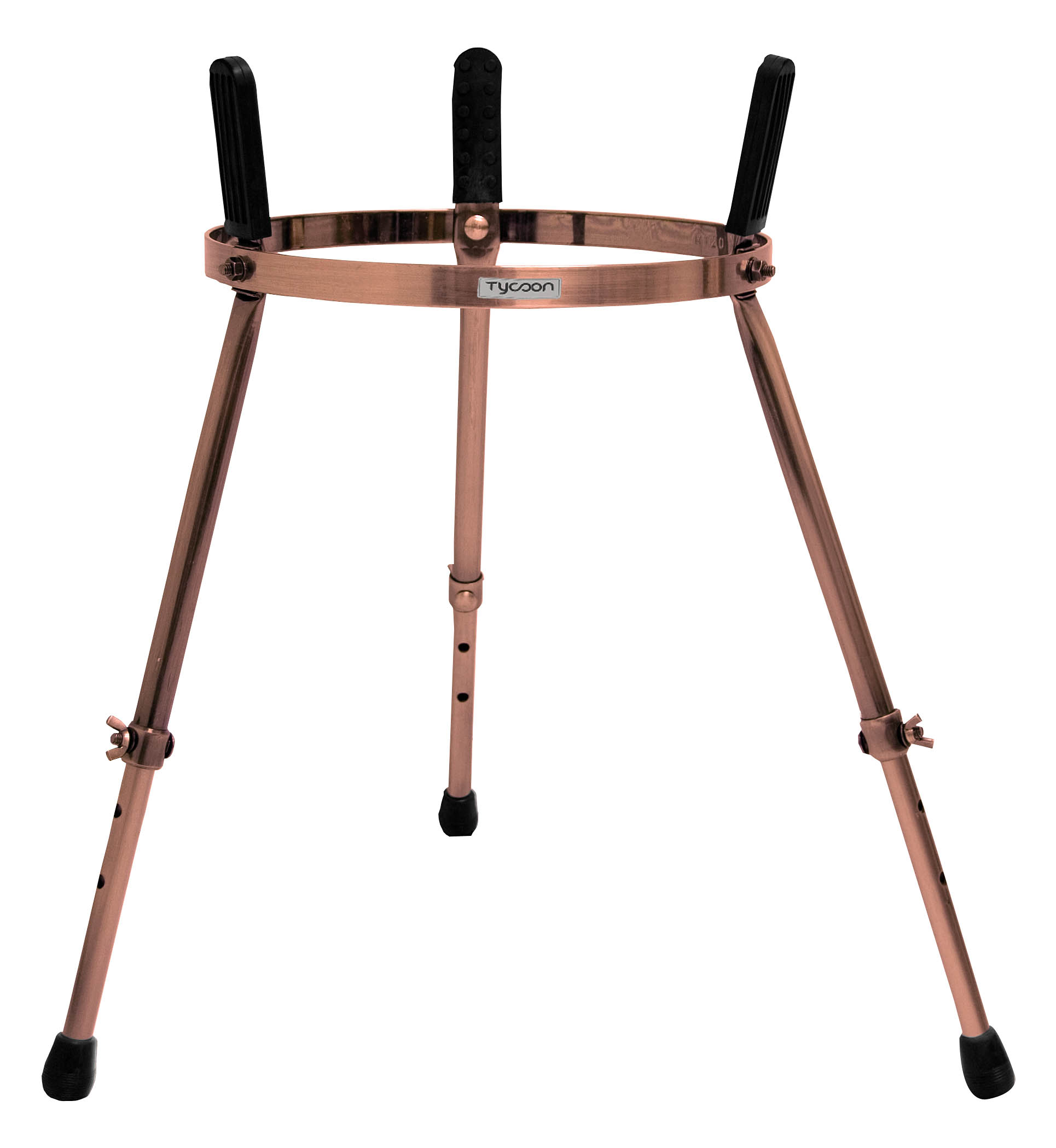 Master Series Single Conga Stand Antique Copper Finish Willis Music Store