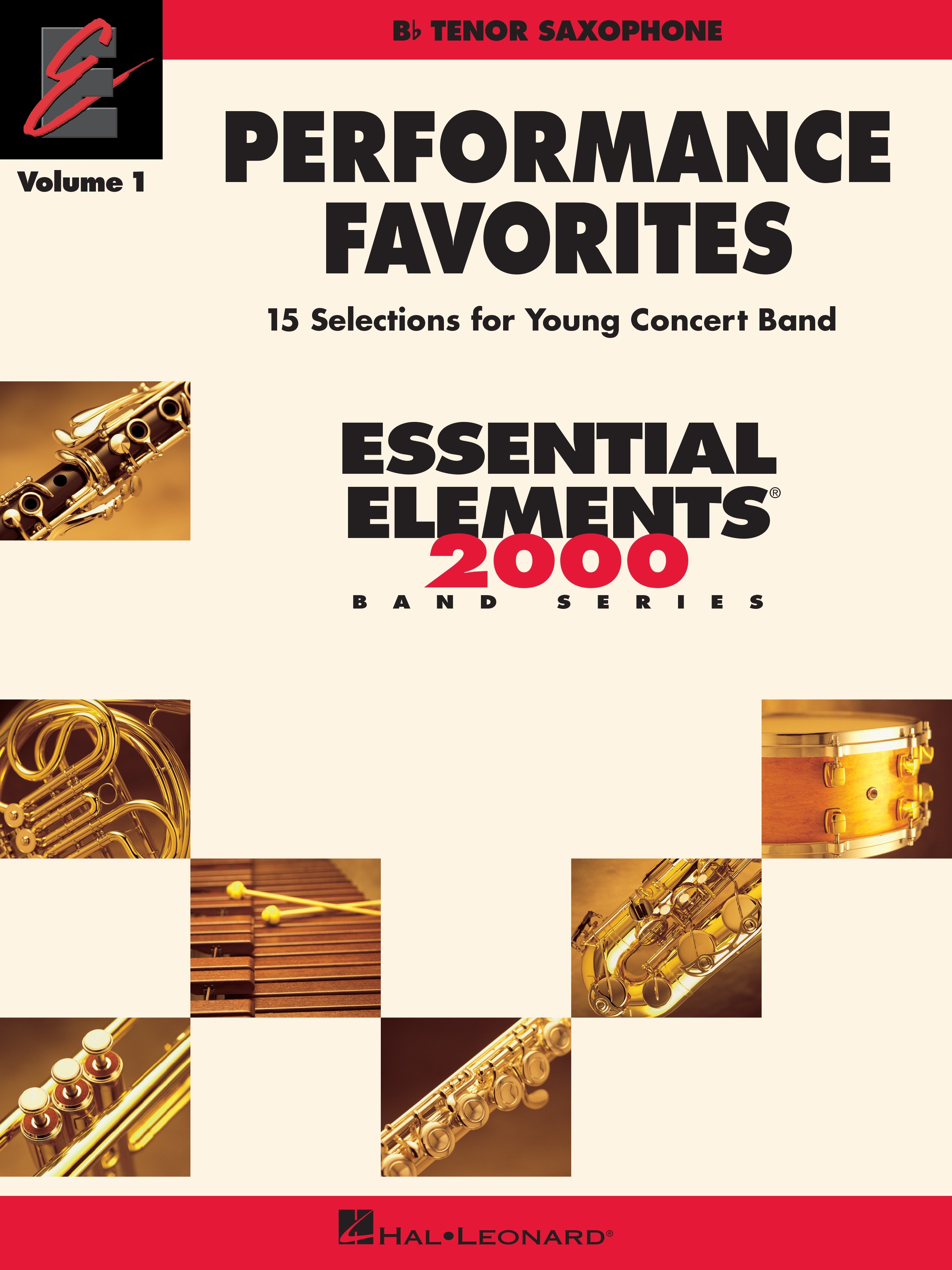 Performance Favorites, Vol. 1 - Tenor Sax Correlates with Book 2 of Essential Elements for Band ...