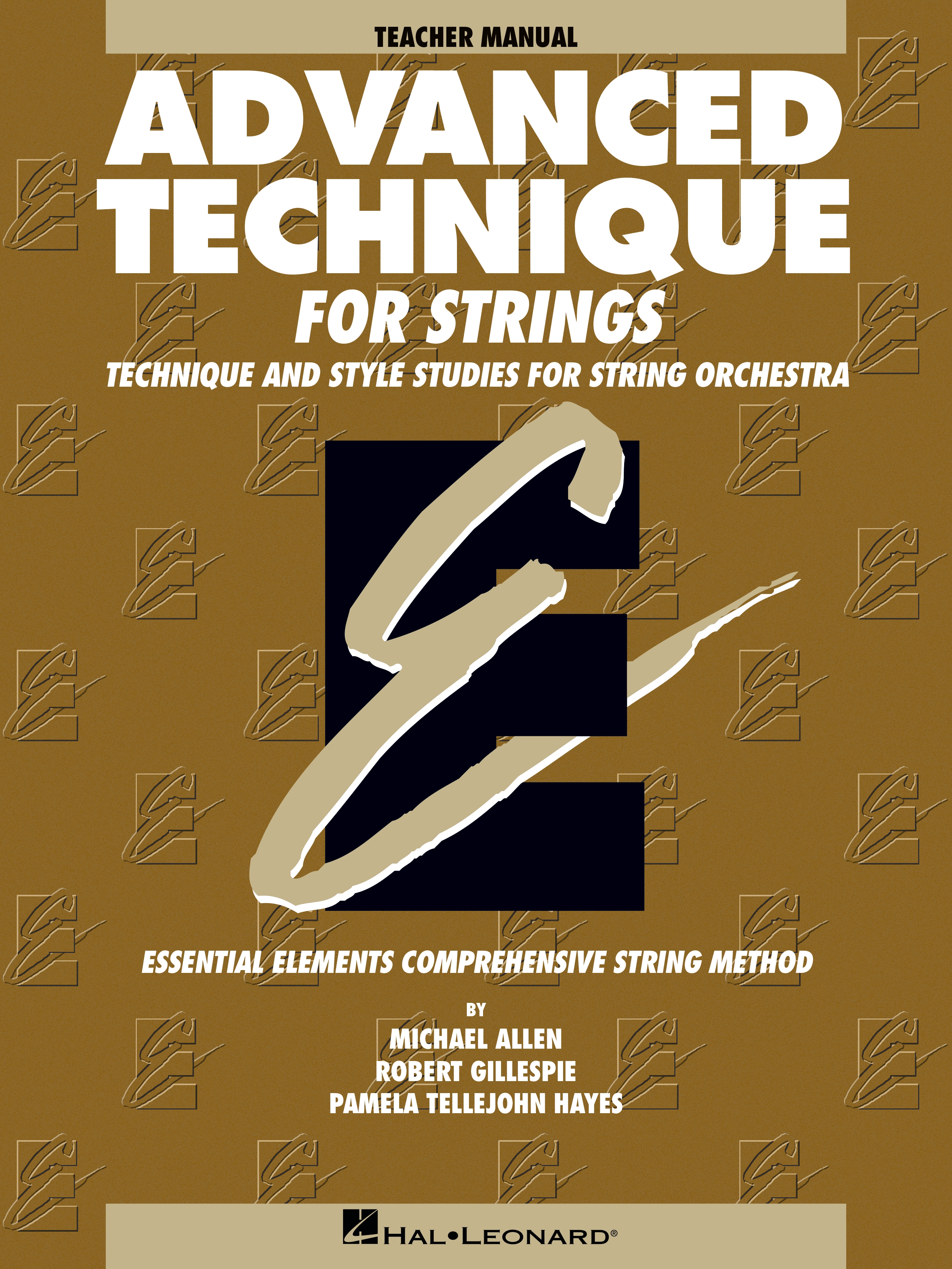 Advanced Technique for Strings (Essential Elements series) Teacher ...