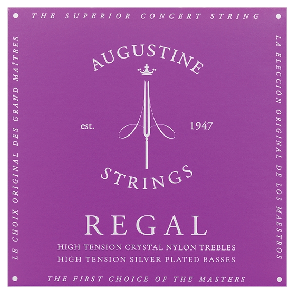 Regal/Blue High Tension Nylon Guitar Strings 1 Set of All 6 Strings