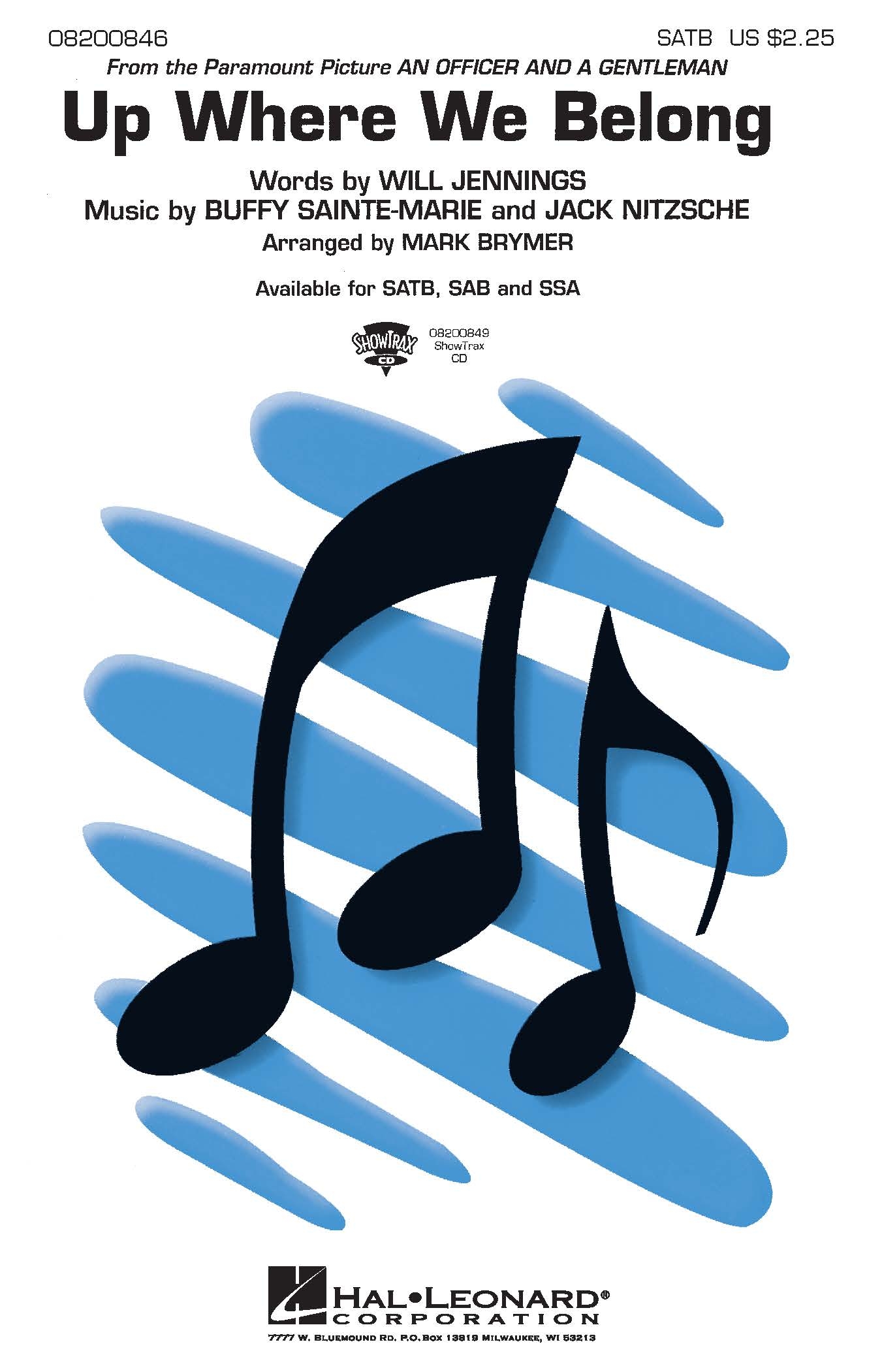 Up Where We Belong - Willis Music Store