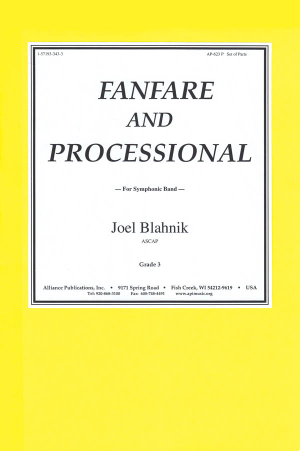 Fanfare And Processional - Set - Willis Music Store