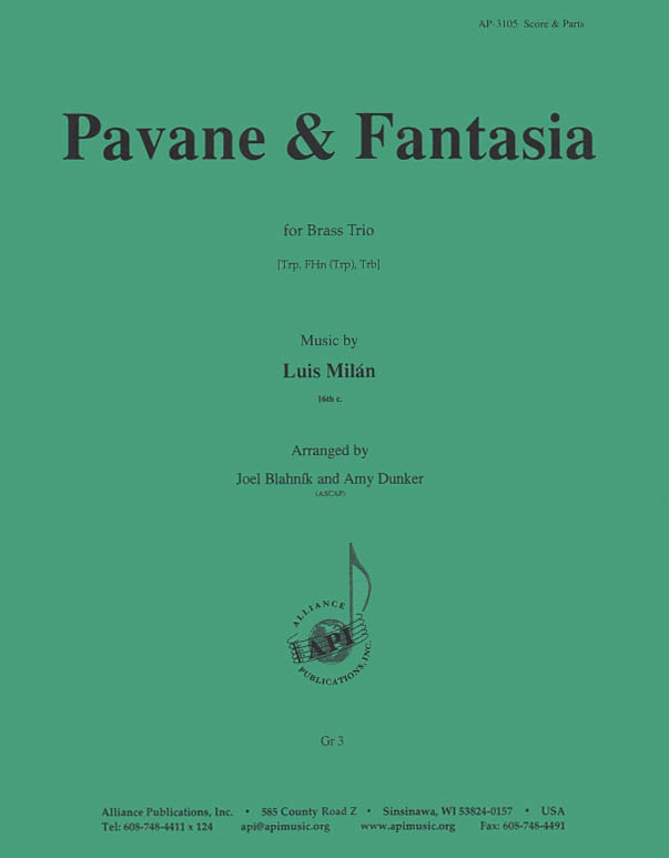 Pavane & Fantasia Br 3 Willis Music Store