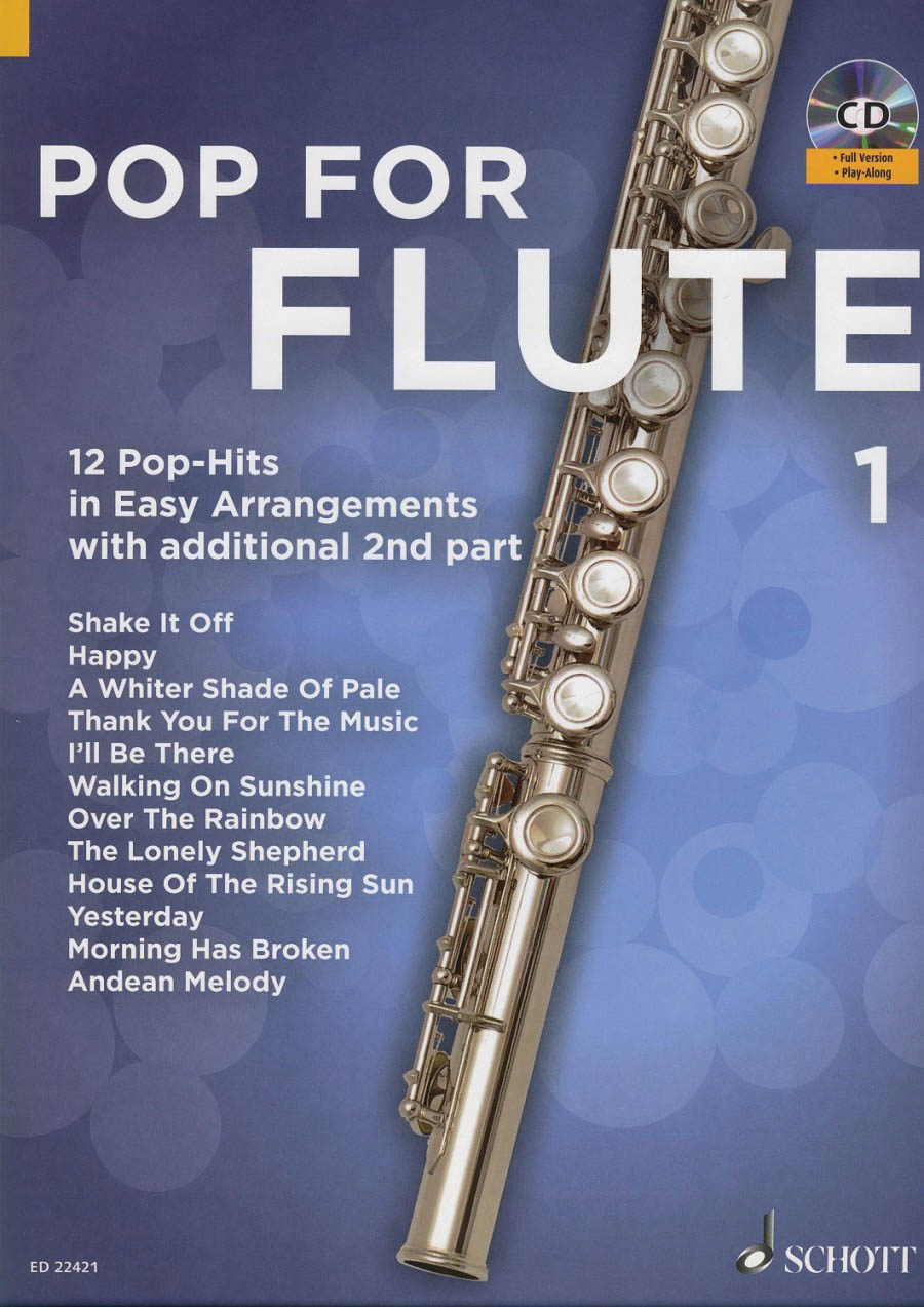 Pop for Flute Book 1 12 PopHits in Easy Arrangements with additional