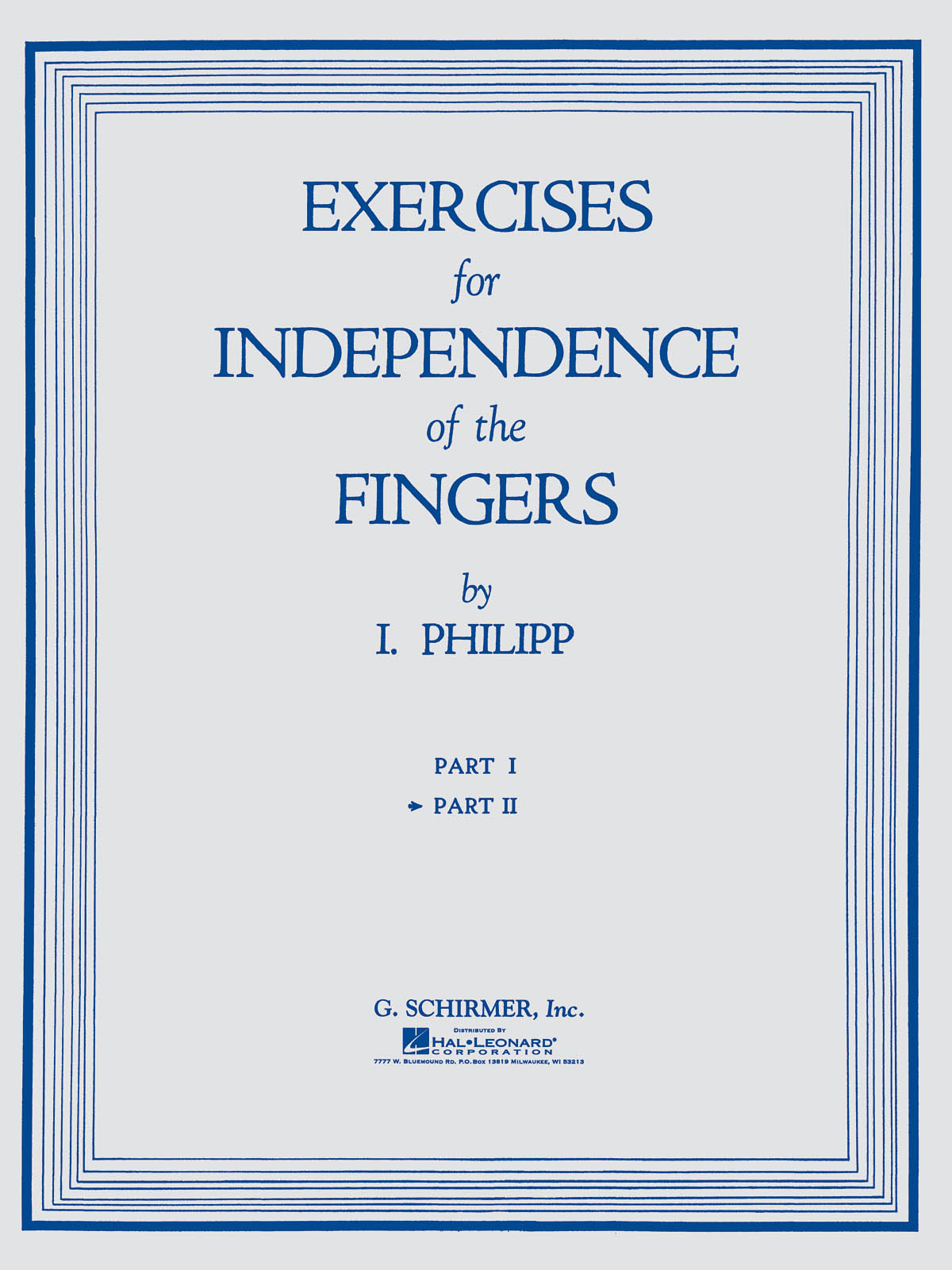 Exercises For Independence Of The Fingers Part 1 De Isidor Philipp
