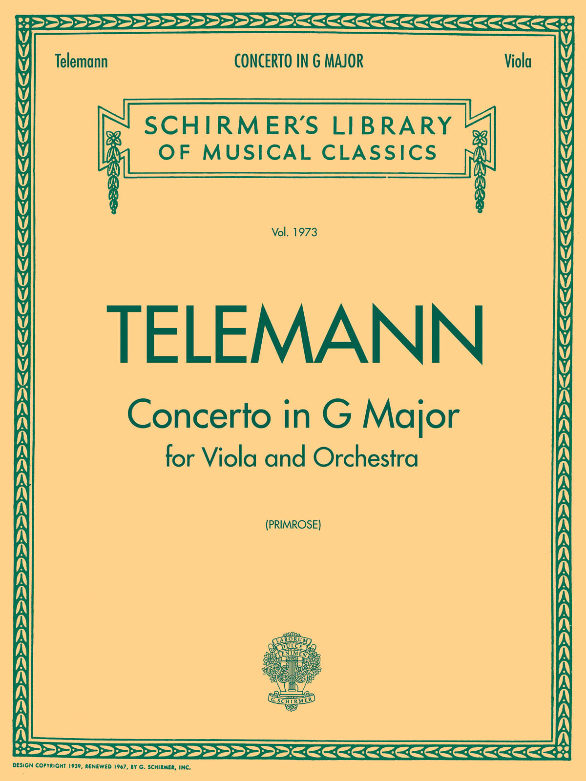 Concerto in G Schirmer Library of Classics Volume 1973 Willis Music Store